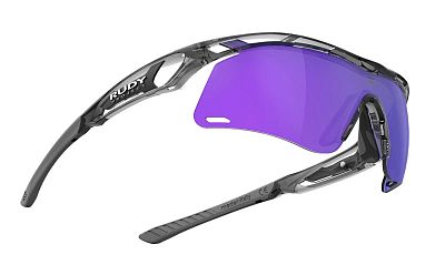 Превью  Велоочки RUDY PROJECT Tralyx+ Slim Crystal Ash, Линзы: Multilaser Violet (SP784257-0000)